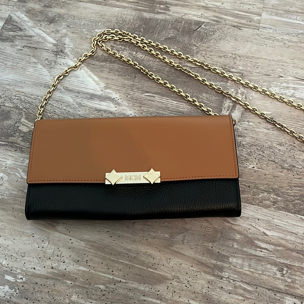 Brand new never used MCM crossbody wallet/purse